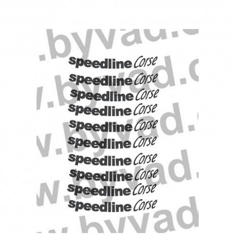 LOT 10 stickers jante Speedline Corse