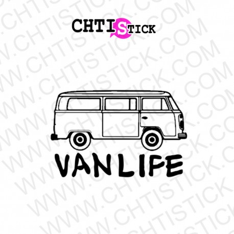 STICKERS VAN LIFE COMBI