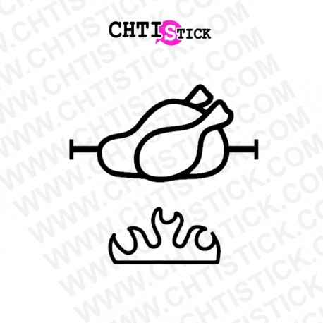 STICKERS ROTISSERIE 4