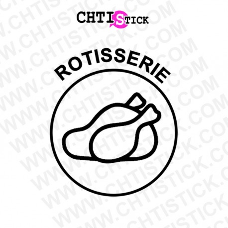 STICKERS ROTISSERIE 6