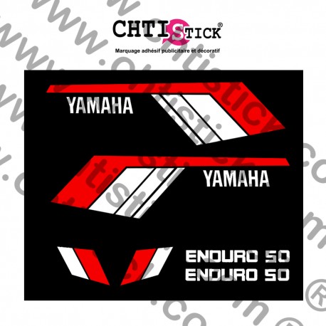 STICKERS YAMAHA 50 DTMX 79 RB