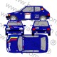 Kit déco 205 Rallye Mr Dasaize