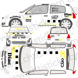 Kit déco Rallye Clio