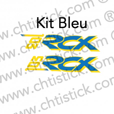 Stickers Peugeot 103 RCX Bleue