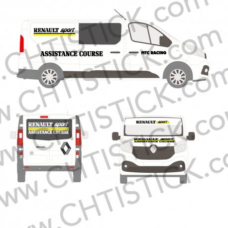 MARQUAGE VEHICULE ASSISTANCE PERSONNALISE