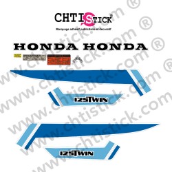 KIT HONDA 125 TWIN T2 Bleu