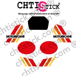 Kit Stickers Motobécane M50 EW Blanche